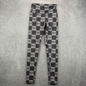 Forever 21 Everlast Checkered Leggings‎ Women's Small Activewear Boxing Gym